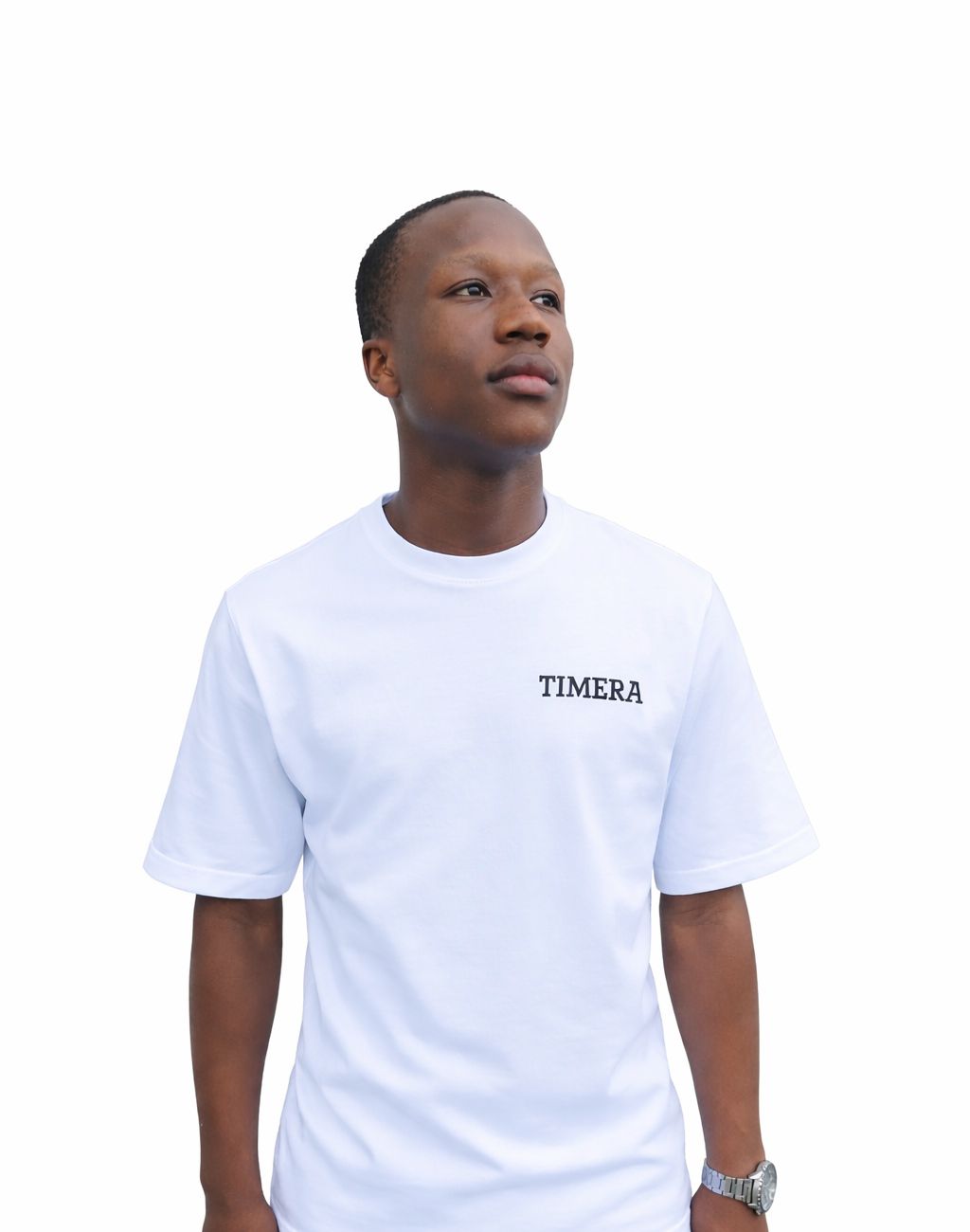 White timera classic t-shirt