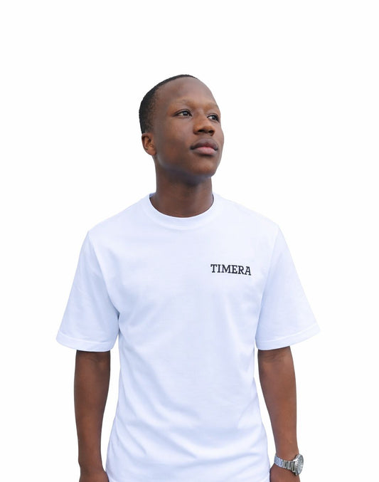White timera classic t-shirt