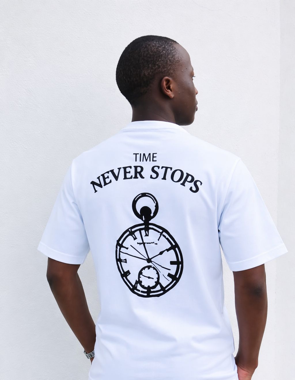 White timera classic t-shirt